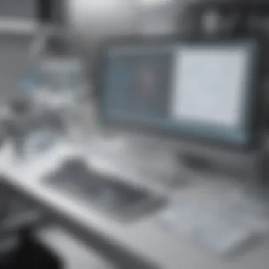 Illustration of laboratory workflow optimization using LabVantage