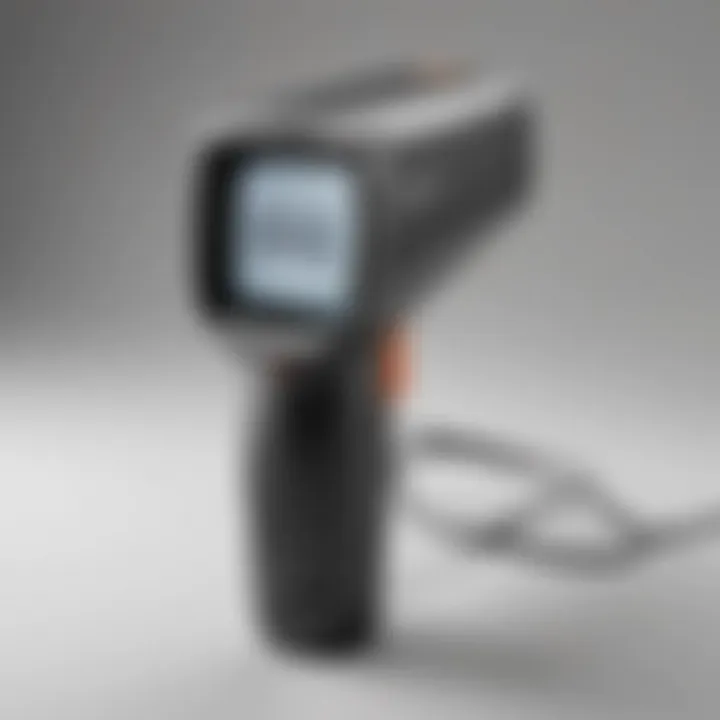 Advanced barcode scanner demonstrating cutting-edge technology